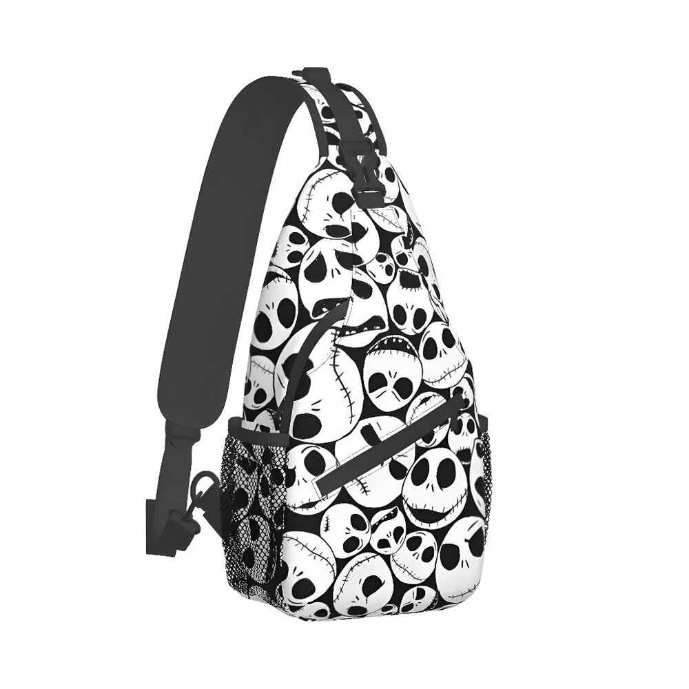 Jack Skellington Sling Bag Nightmare Before Christmas Crossbody Disney Zero NEW